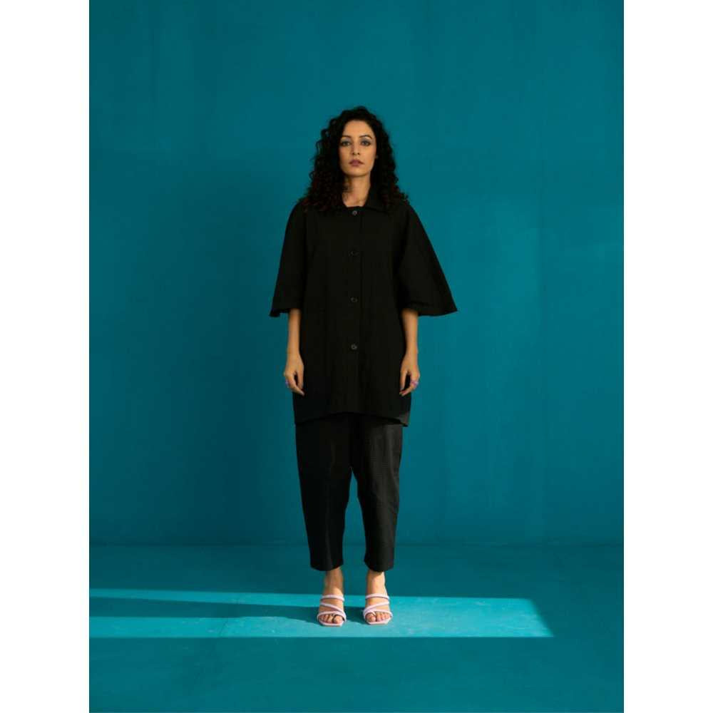 SPACE Wabi Sabi Co Ord Set Black (Set of 2)