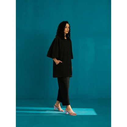 SPACE Wabi Sabi Co Ord Set Black (Set of 2)