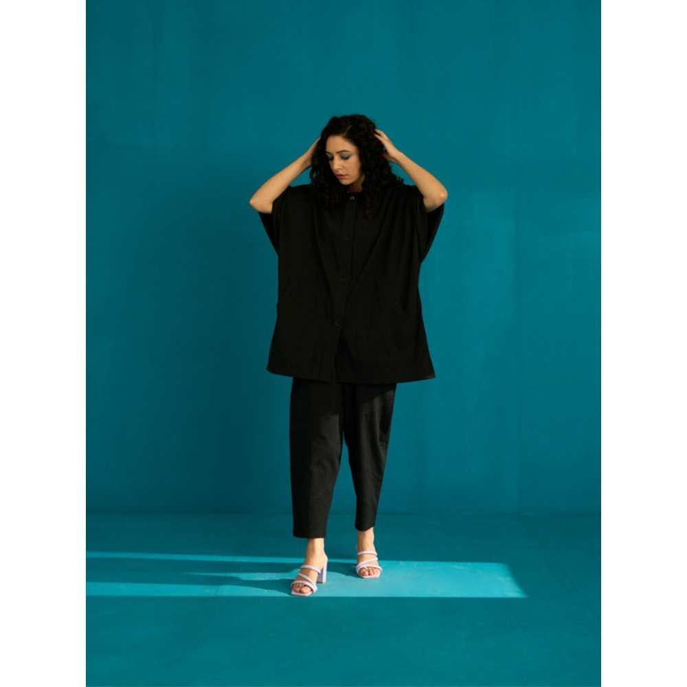 SPACE Wabi Sabi Co Ord Set Black (Set of 2)