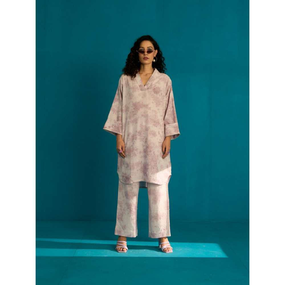 SPACE Tsukiyo Co Ord Set Lavender (Set of 2)