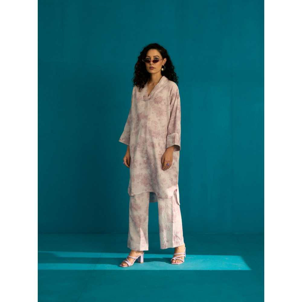 SPACE Tsukiyo Co Ord Set Lavender (Set of 2)