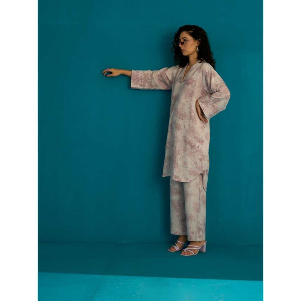 SPACE Tsukiyo Co Ord Set Lavender (Set of 2)