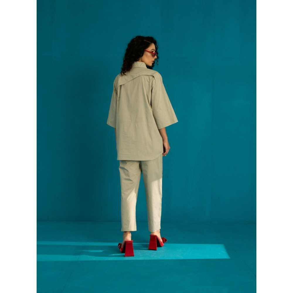 SPACE Nobi Co Ord Set Desert Green (Set of 2)