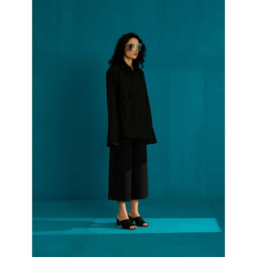 SPACE Wa Co Ord Set Black (Set of 2)