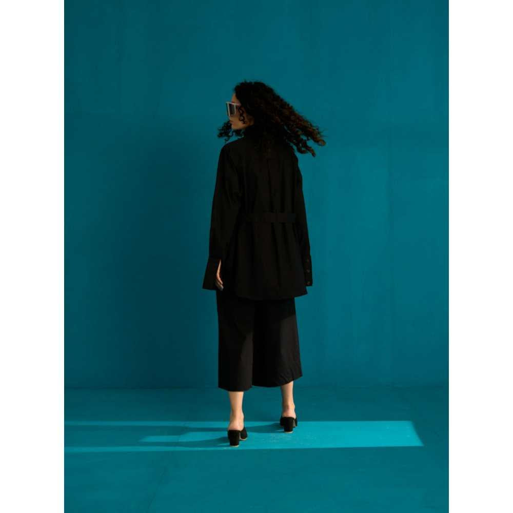 SPACE Wa Co Ord Set Black (Set of 2)