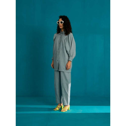 SPACE Shinmai Co Ord Set Blue (Set of 2)