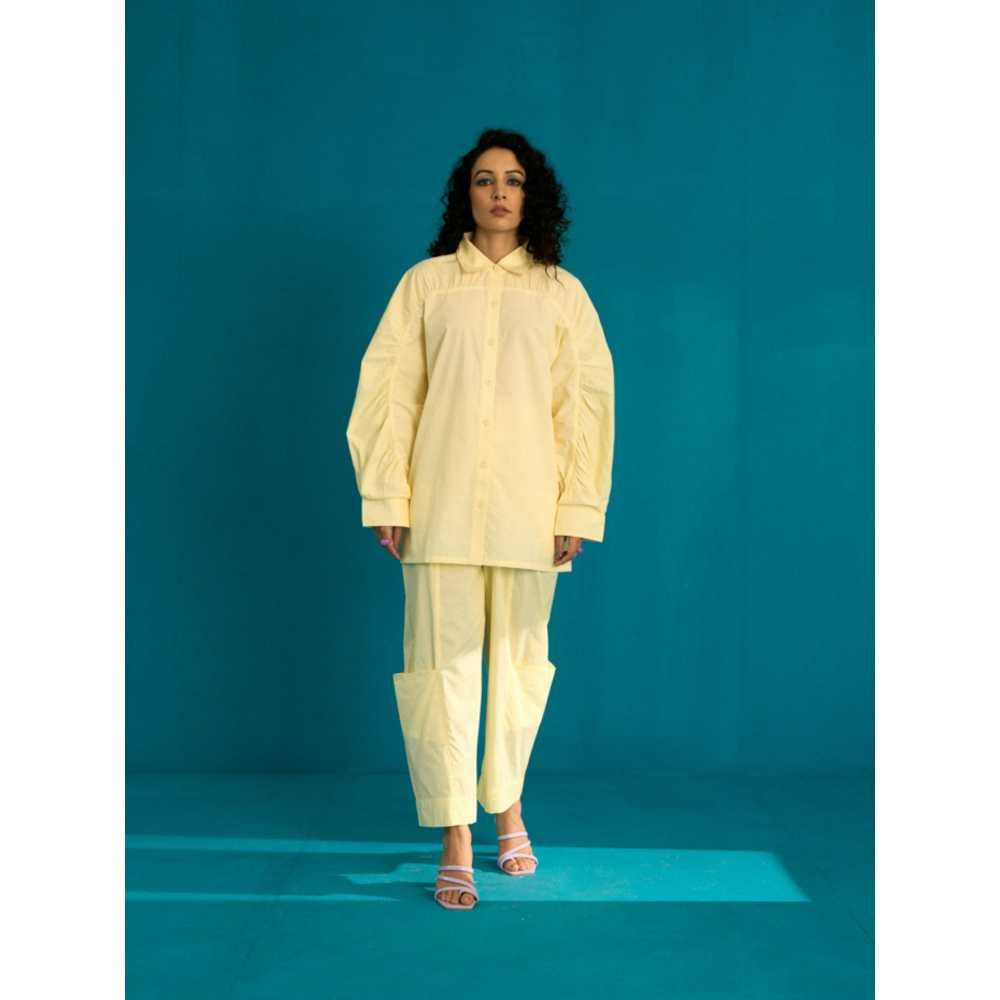 SPACE Taiyo Co Ord Set Lime (Set of 2)