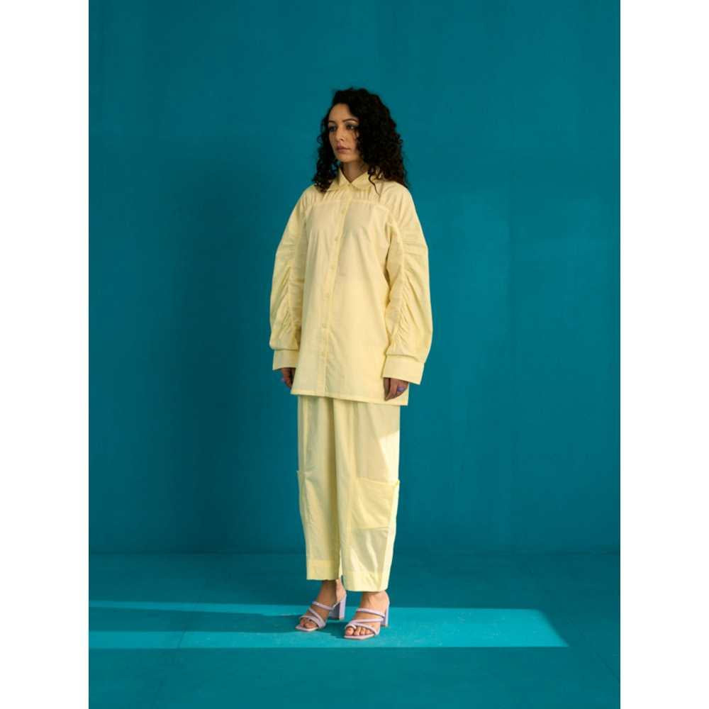 SPACE Taiyo Co Ord Set Lime (Set of 2)