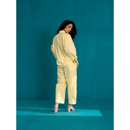 SPACE Taiyo Co Ord Set Lime (Set of 2)