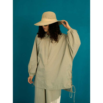 SPACE Tsumi Co Ord Set Desert Green (Set of 2)
