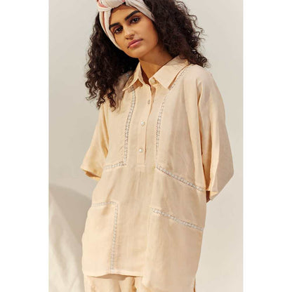 SPACE Cream Birch Co-Ord (Set of 2)