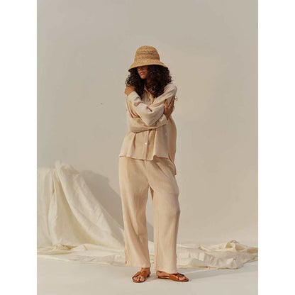 SPACE Cream Blair Co-Ord (Set of 2)