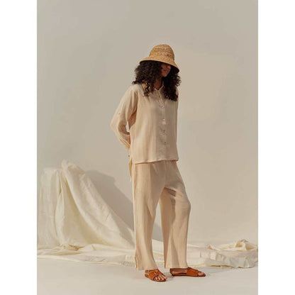 SPACE Cream Blair Co-Ord (Set of 2)