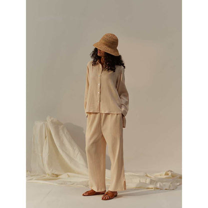 SPACE Cream Blair Co-Ord (Set of 2)