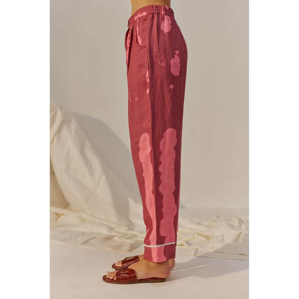 SPACE Red Sage Co-Ord (Set of 2)
