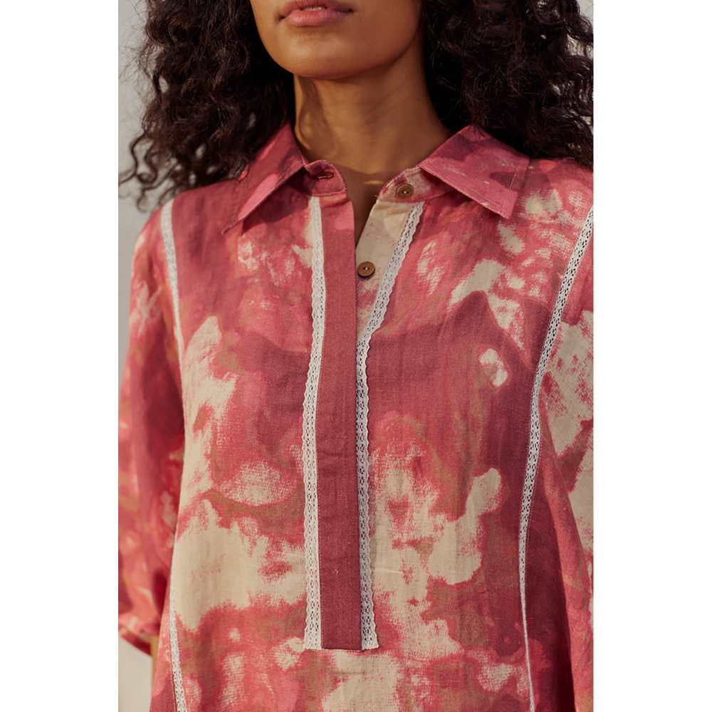 SPACE Red Sage Co-Ord (Set of 2)