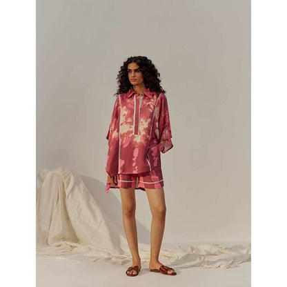 SPACE Red Sage Co-Ord (Set of 2)