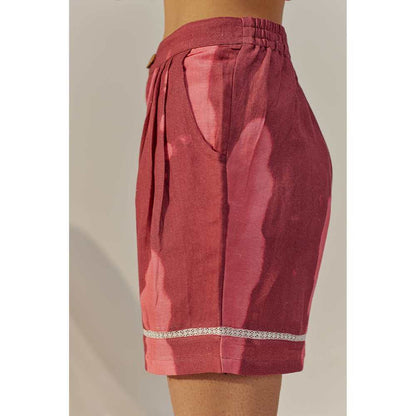 SPACE Red Sage Co-Ord (Set of 2)