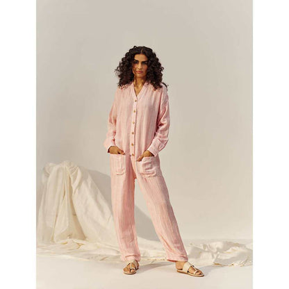 SPACE Pink Wes Jumpsuit