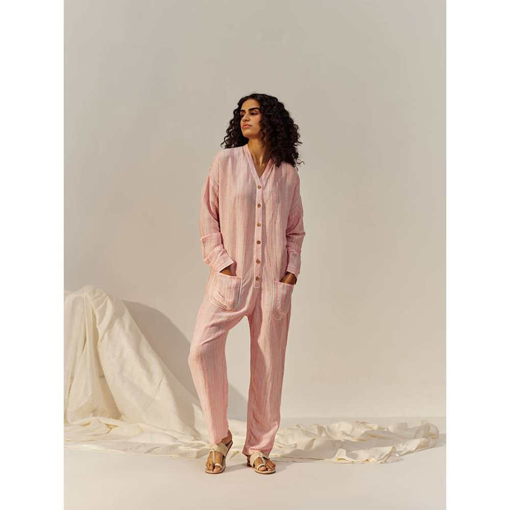SPACE Pink Wes Jumpsuit