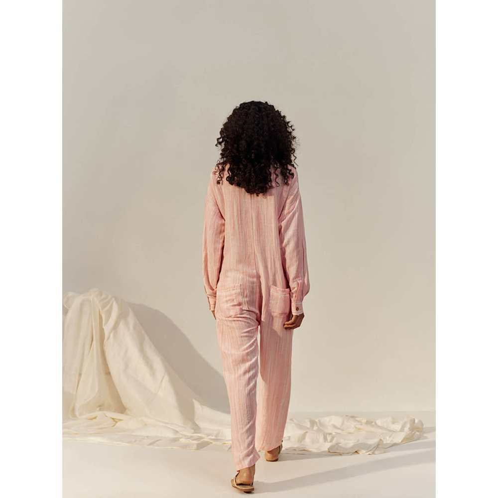 SPACE Pink Wes Jumpsuit