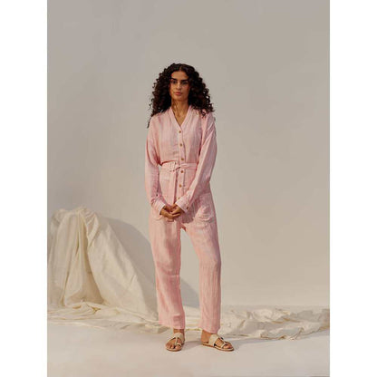 SPACE Pink Wes Jumpsuit