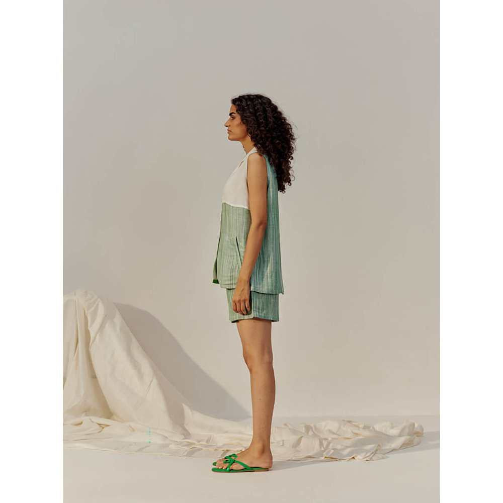 SPACE Green April Co-Ord (Set of 2)
