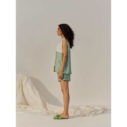 SPACE Green April Co-Ord (Set of 2)
