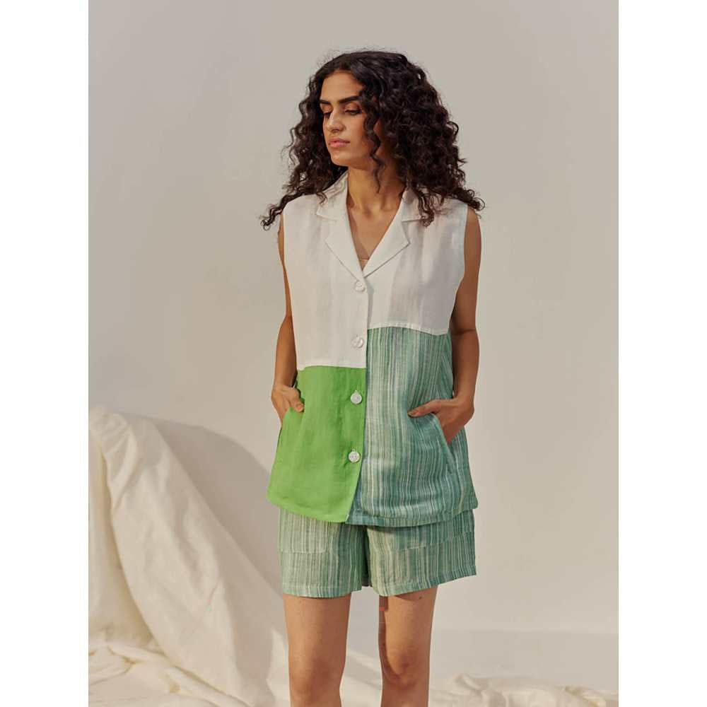 SPACE Green April Co-Ord (Set of 2)