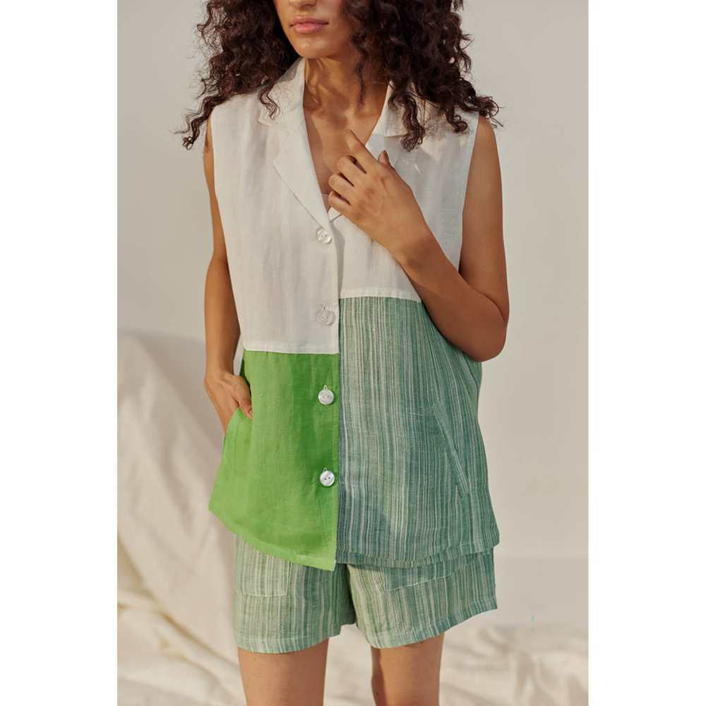 SPACE Green April Co-Ord (Set of 2)