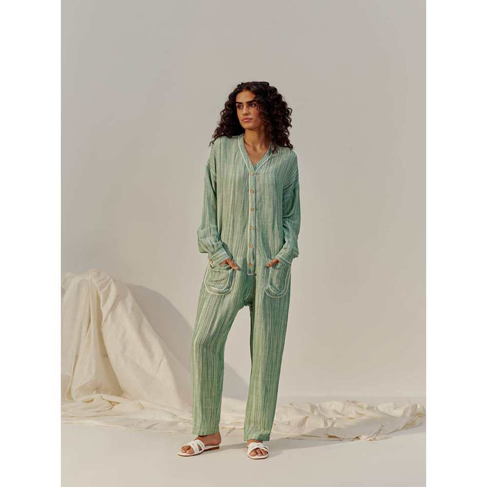 SPACE Green Sia Jumpsuit