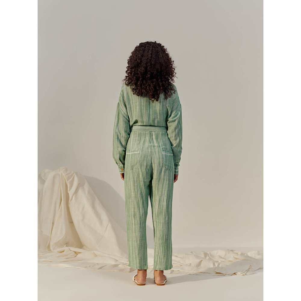 SPACE Green Sia Jumpsuit