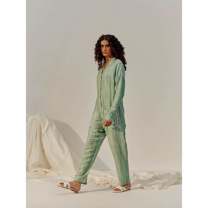 SPACE Green Sia Jumpsuit