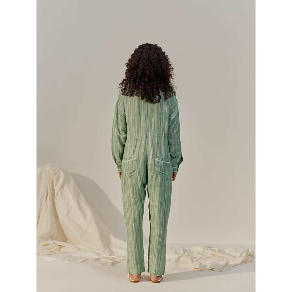 SPACE Green Sia Jumpsuit