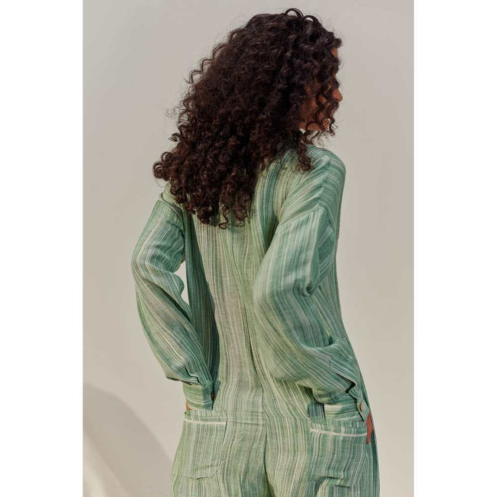 SPACE Green Sia Jumpsuit