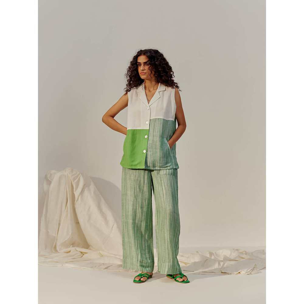 SPACE Green April Co-Ord (Set of 2)