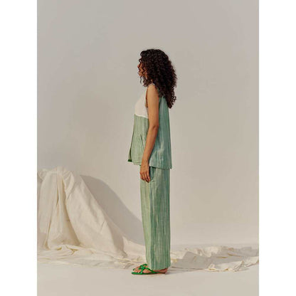 SPACE Green April Co-Ord (Set of 2)