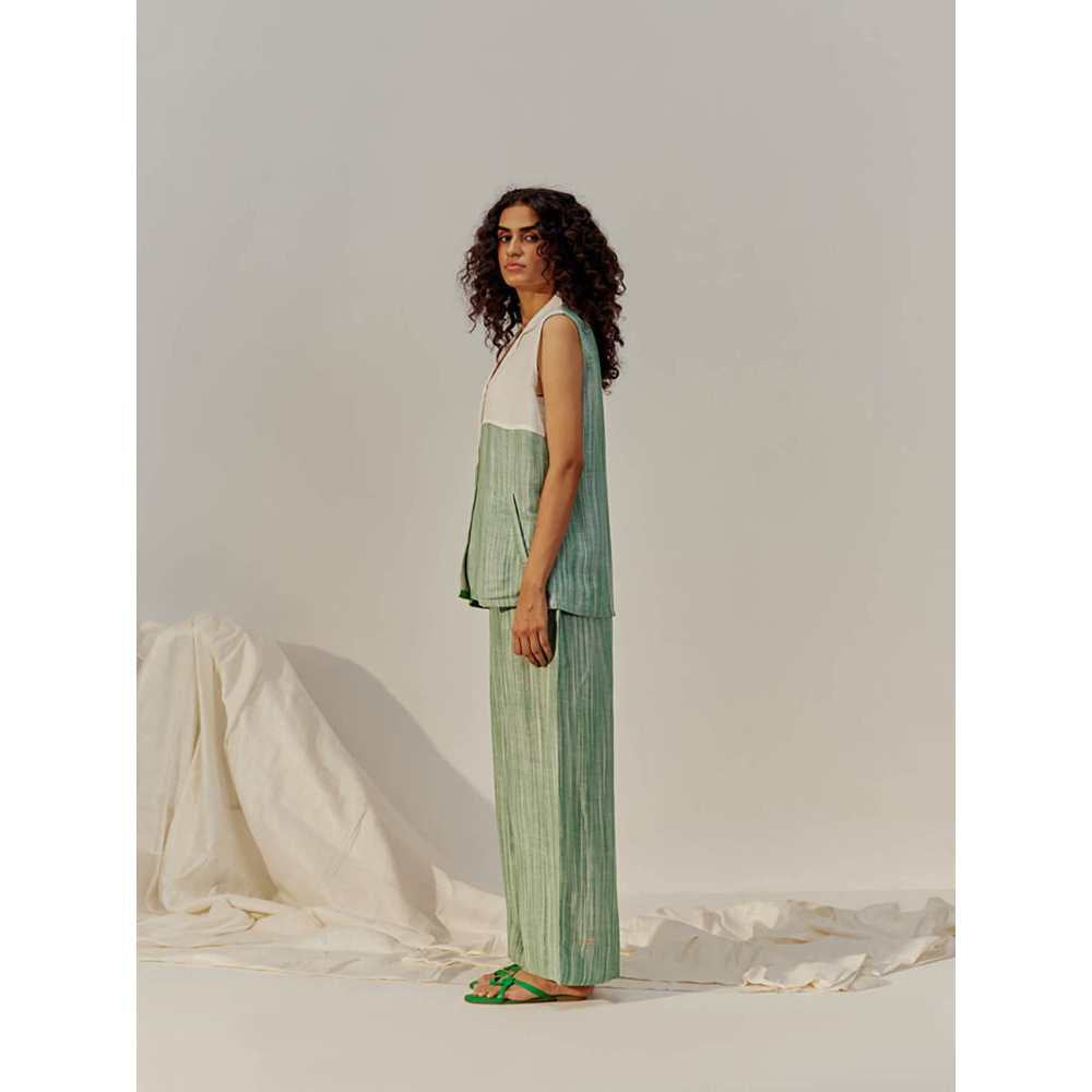SPACE Green April Co-Ord (Set of 2)