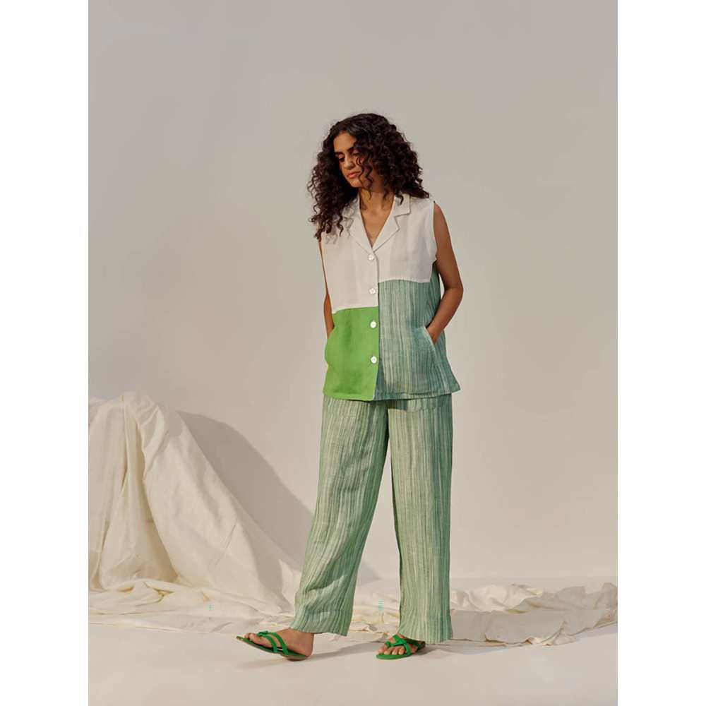 SPACE Green April Co-Ord (Set of 2)