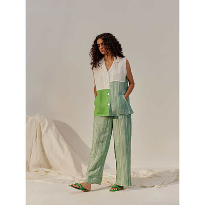 SPACE Green April Co-Ord (Set of 2)