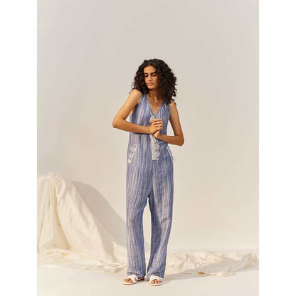 SPACE Purple Ariel Jumpsuit