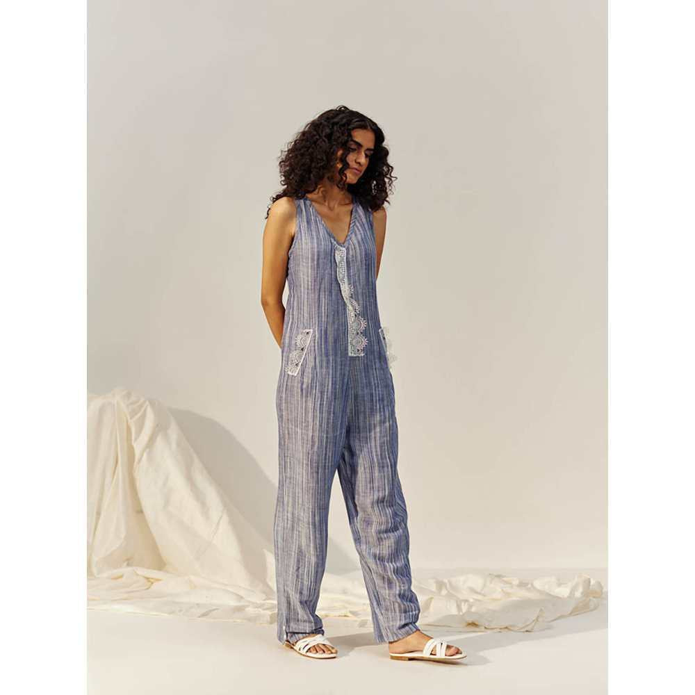 SPACE Purple Ariel Jumpsuit