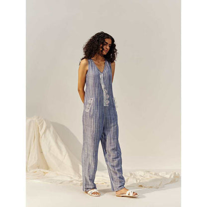 SPACE Purple Ariel Jumpsuit