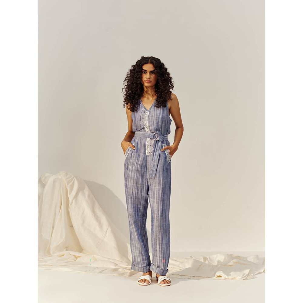 SPACE Purple Ariel Jumpsuit