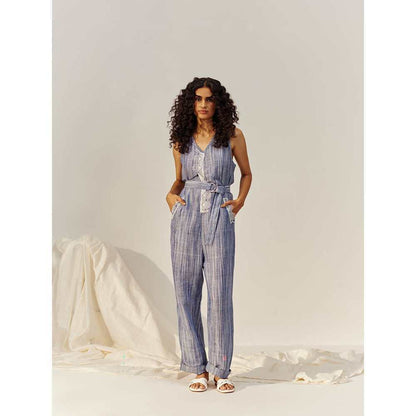 SPACE Purple Ariel Jumpsuit