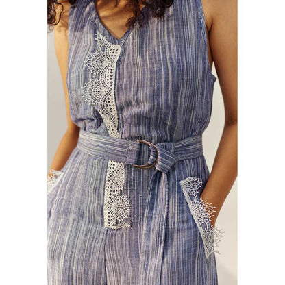 SPACE Purple Ariel Jumpsuit