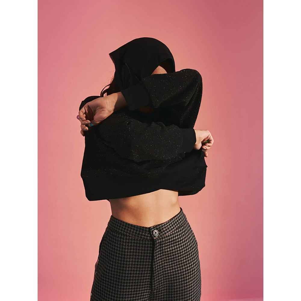 SPACE Black Saint Pablo Embroidered Sweatshirt