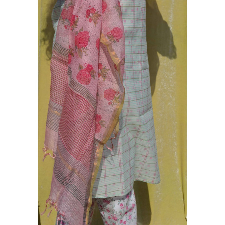 Studio Malang Vintage Rose Suit Set (Set Of 3)