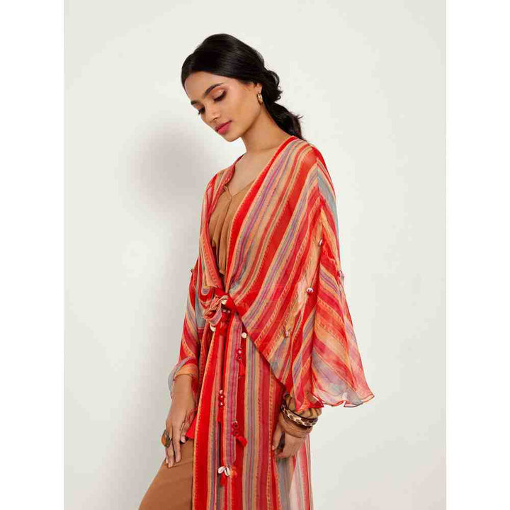 Style Junkiie Striped Duster (Set of 2)