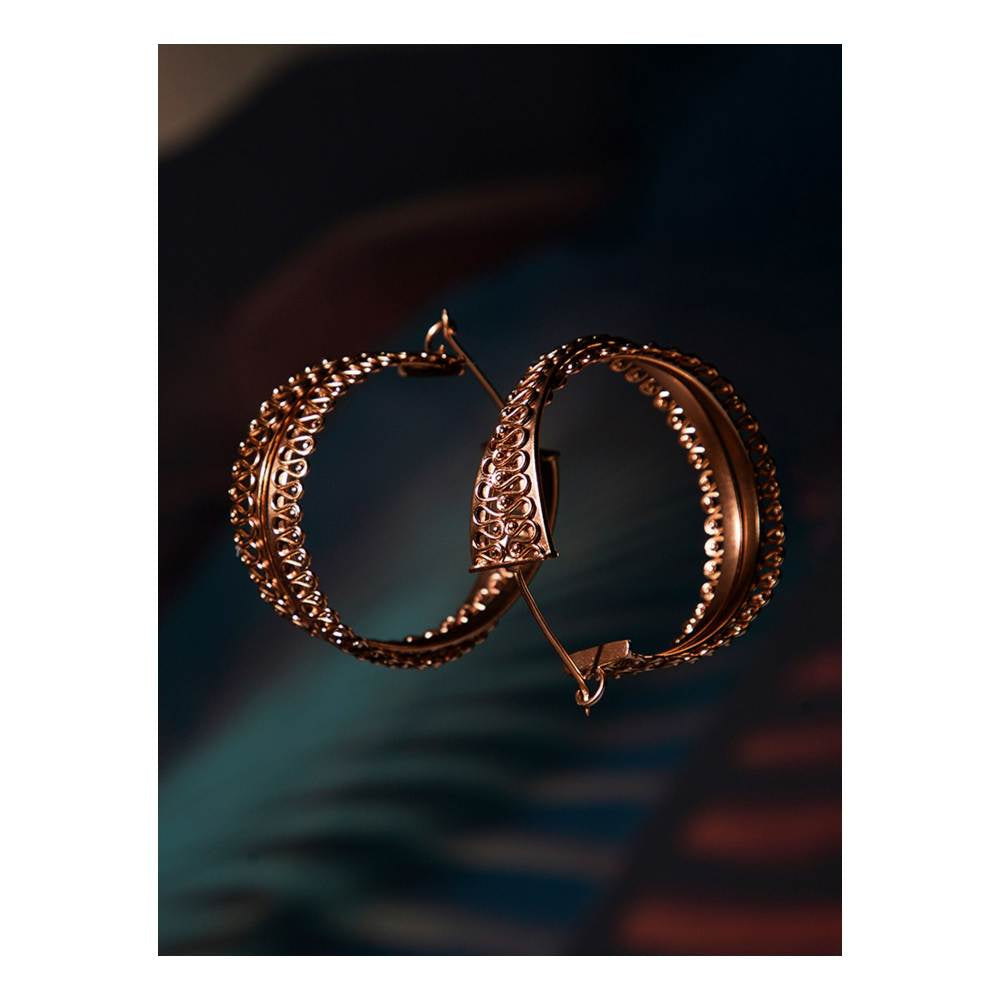 Suhani Pittie Flow of Nile Hoops